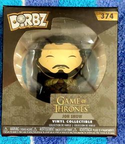 10$ Funko Game Of Thrones Jon Snow Pop Art Vinyl