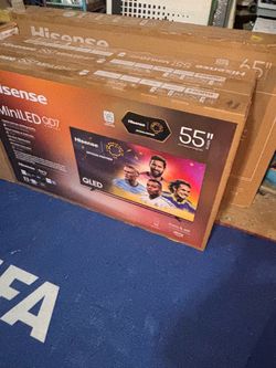 Hisense 55” MiniLED QD7 series Smart TV  NIB