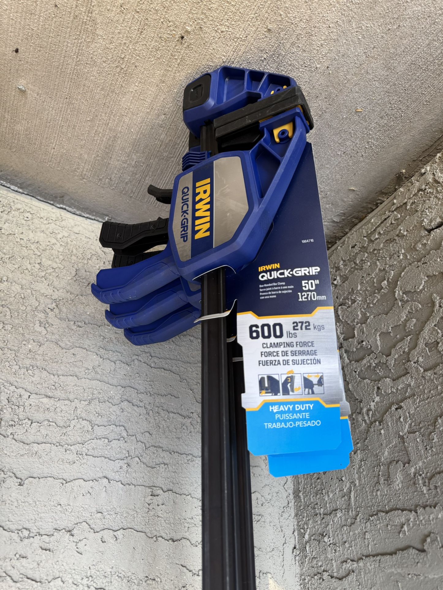 Irwin 50” Quick Grip Vise Clamps NEW