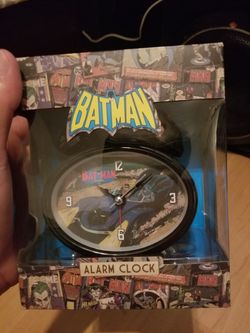 Vintage Batman alarm clock