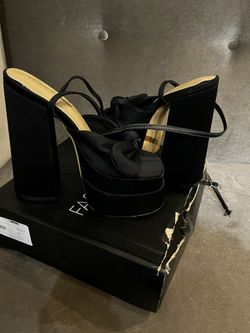 Black Platform Heels (Brand New Never Worn) 