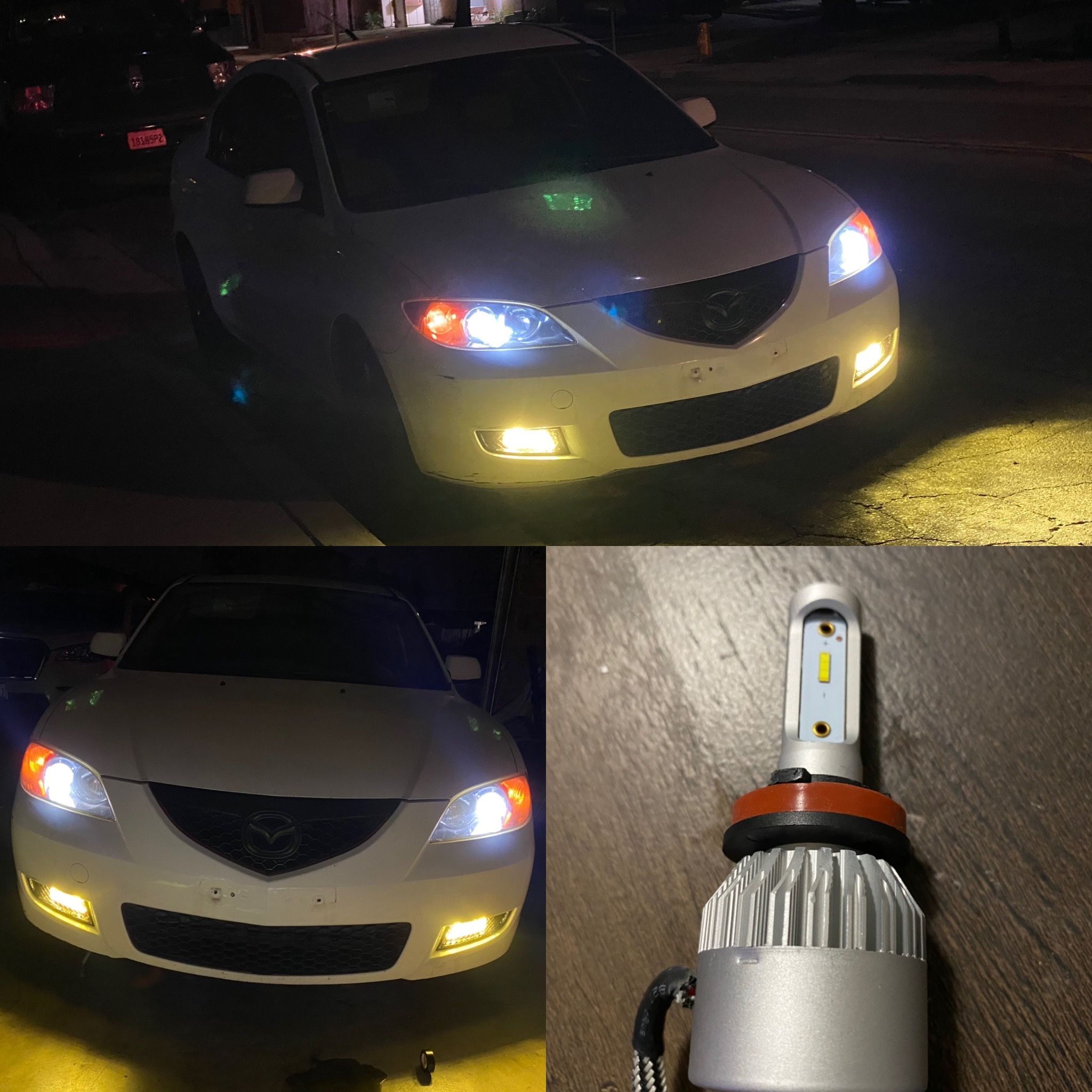 Led Headlight Bulbs Luces for headlight foglight interior