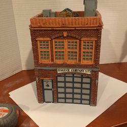 Collectible “ ENGINE COMPANY 575” Fire Station
