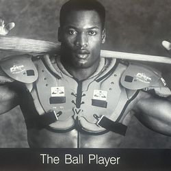 Bo Jackson “Ball Player” poster