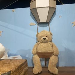 Hot Air Balloon And Giant Bear 