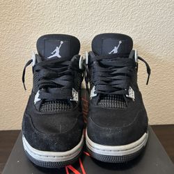 Air Jordan 4 Retro SE (Black Canvas)