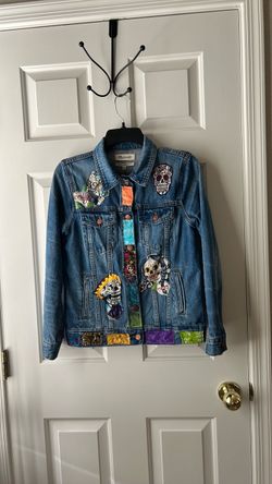 Beautiful Frida Kahlo Jean jacket