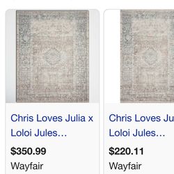 LOLOI 8×10 Washable Rug