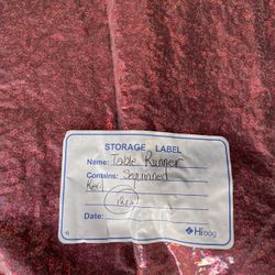 Red Sequence Table RunnerS