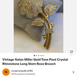 Vintage Rose Pin 