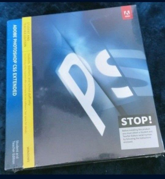Adobe Photo Shop CS5 Extended $125