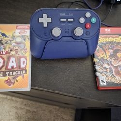 Nintendo Switch 2 Games + Controller (8bitdo Pro 3 Newest)