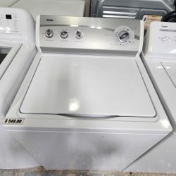 KENMORE WASHER WITH 6 MONTH WARRANTY  / 6 MESES DE GARANTIA POR ESCRITO 