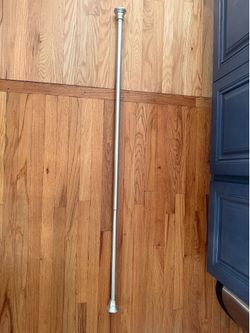 Shower tension rod