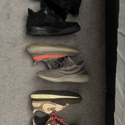 Travis Scott Air Max’s , Black Cat Jordan 4 , And Yeezy Boost 350 