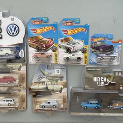 Hotwheels Greenlight VW Squareback Type 3 Collection