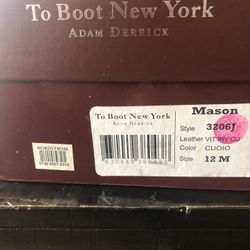 To Boot New York Mason