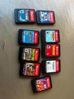 Nintendo switch games each (50$)