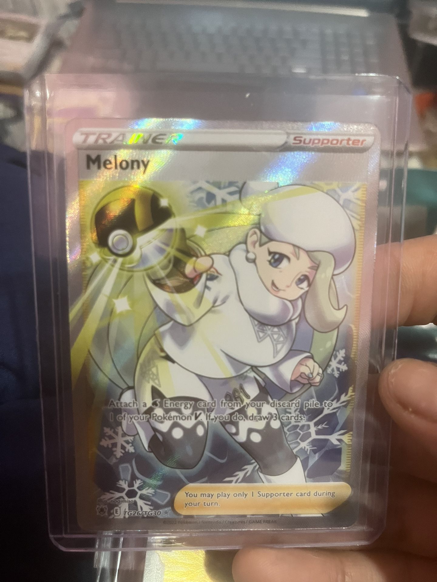 Melony Pokemon Trainer Card Holo TG36/TG20 MINT