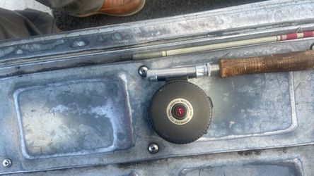 Fly fishing rodxreel garcia mithshell 710