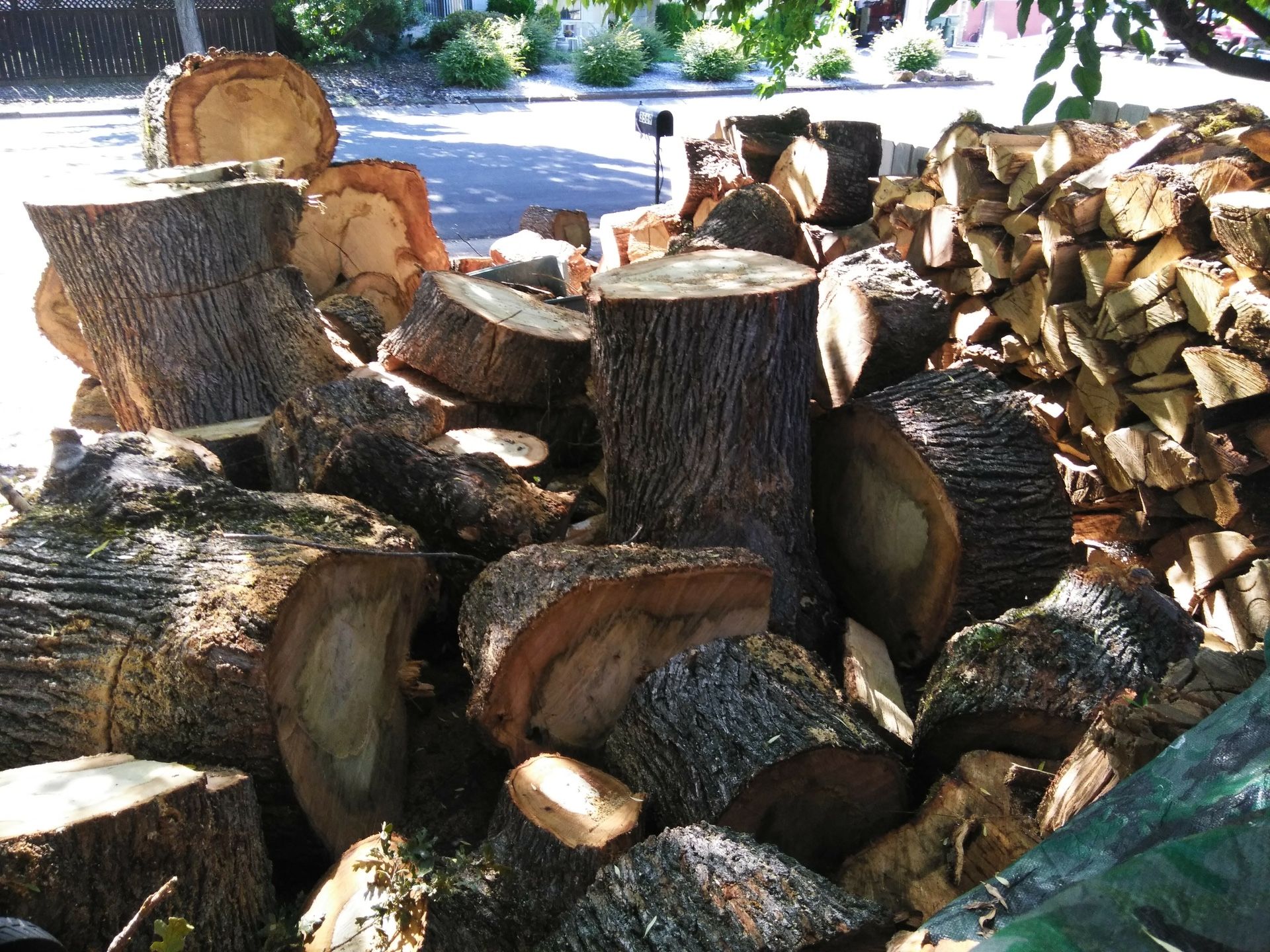 Oak Fire Wood, Season,Cut And Split $250 per cord $125 1/2 Cord
