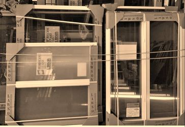 Window with Glass Panes