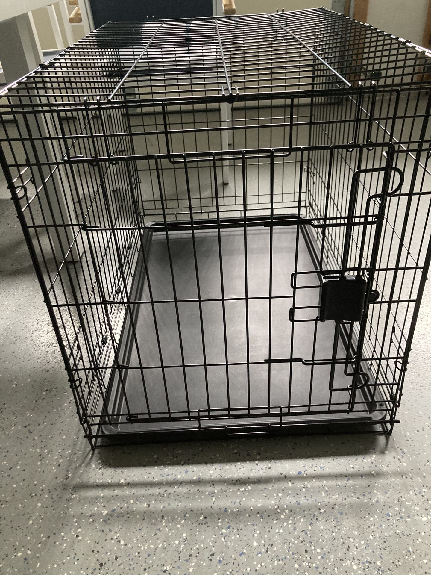 Metal Dog Crate - 36"L x 23"W x 25"H