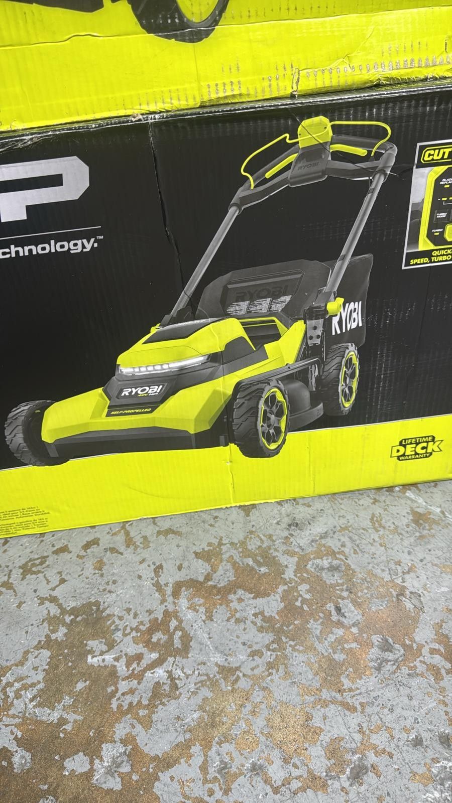 RYOBI
40V HP Brushless 21 in. Cordless Battery Walk Behind Multi-Blade Self-Propelled Mower w/ (2) 6.0Ah Batteries and Charger