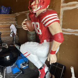 Statue Football Player 