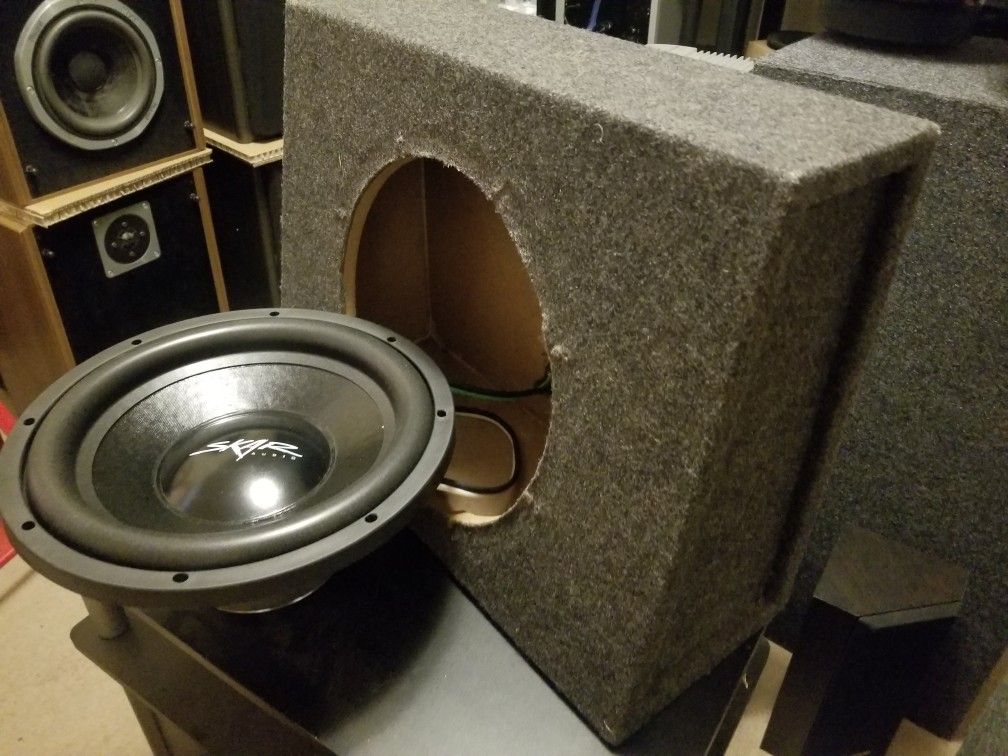 skar 12" sub with truck box