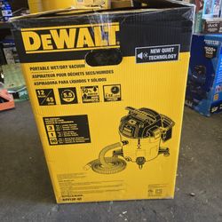 DEWALT Stealthsonic Quiet 12-Gallon 5.5 HP Corded Wet/Dry Shop Vacuum #3698