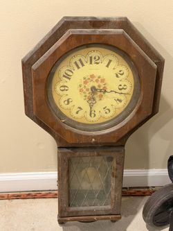 Hamilton Antique Wooden Wall Clock