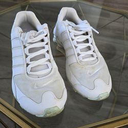 Nike Shox NZ NS Glow in the Dark White/Mint 635791-113 Running Shoes Women's 8