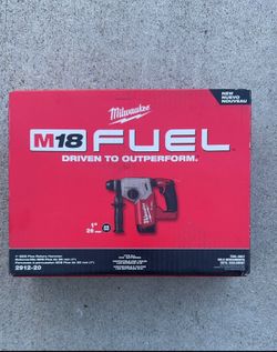 M18 Milwaukee FUEL 1” SDS Rotary Hammer