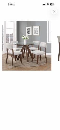 Dining table set