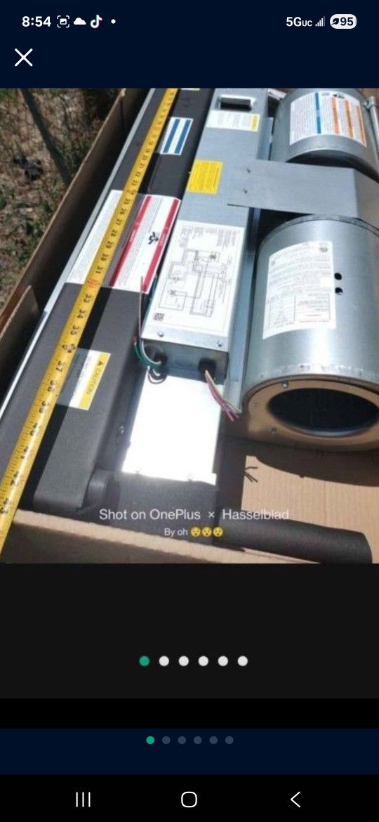 New 1.5 Ton goodman airhandler 43x22