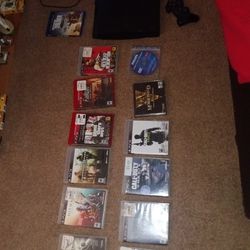 PS3 And Games Lot