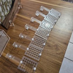 Acrylic hang on aquarium sea weed feeder