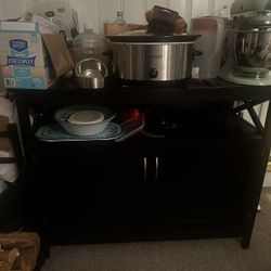 Large Dark Brown Cabinet