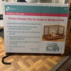 New Mobile Pet Pen 