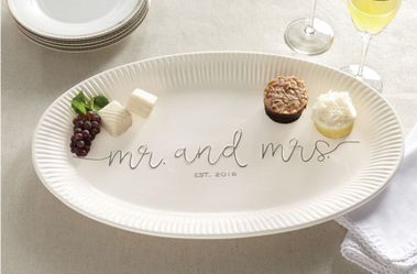Mr & Mrs Wedding Platter