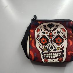 Day of dead wallet coin purse