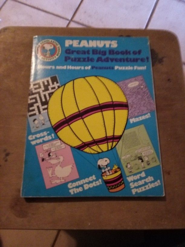 Peanuts Great Big Book of Puzzle Adventure