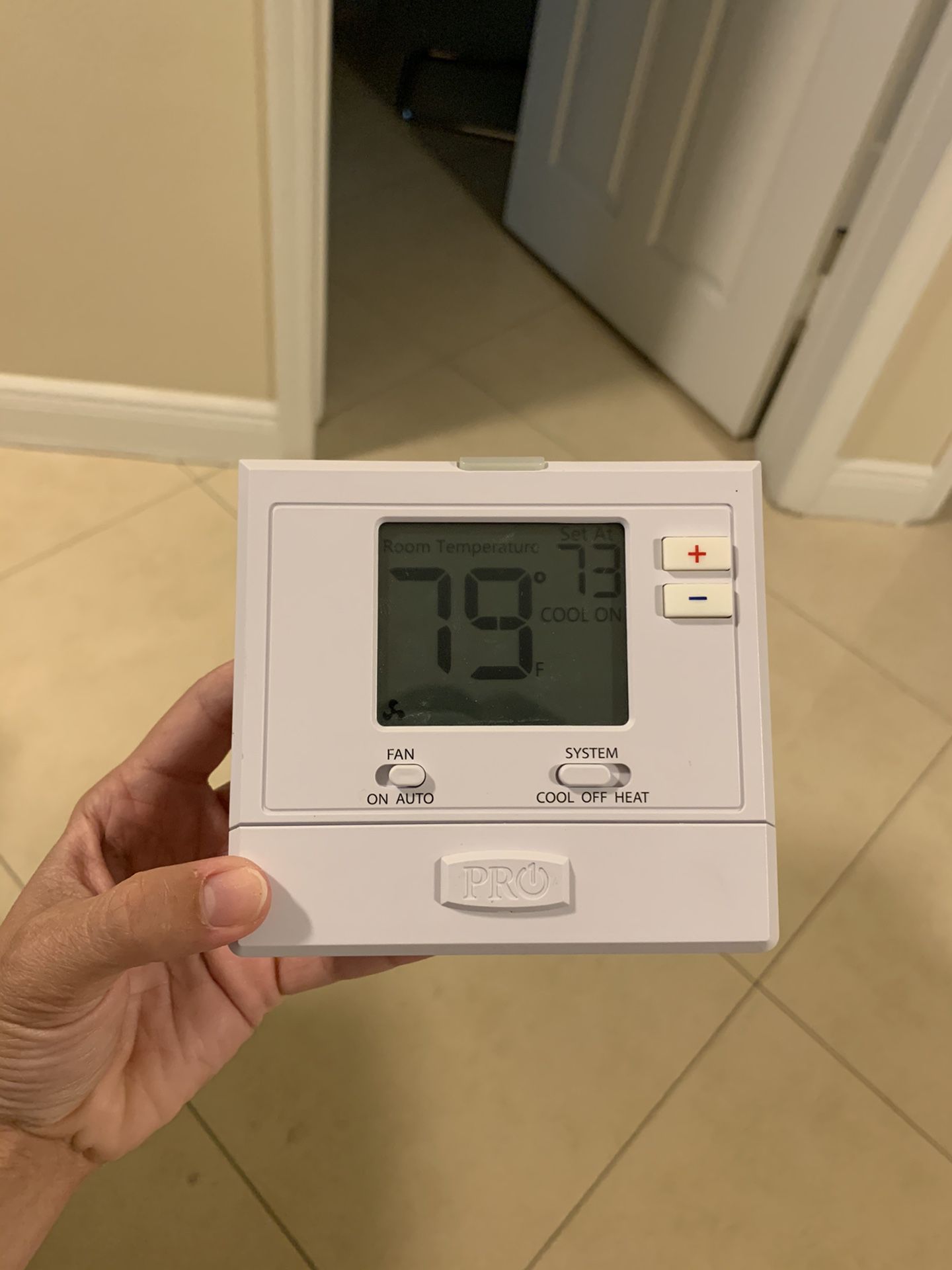 Pro1 thermostat