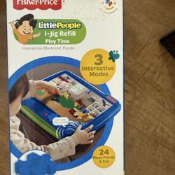 LEttlePeople I-Jig Refill Play Time Interactive Electronic Puzzle