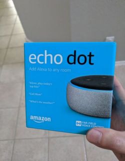 Amazon echo dot 3rd gen brand new sealed Trade