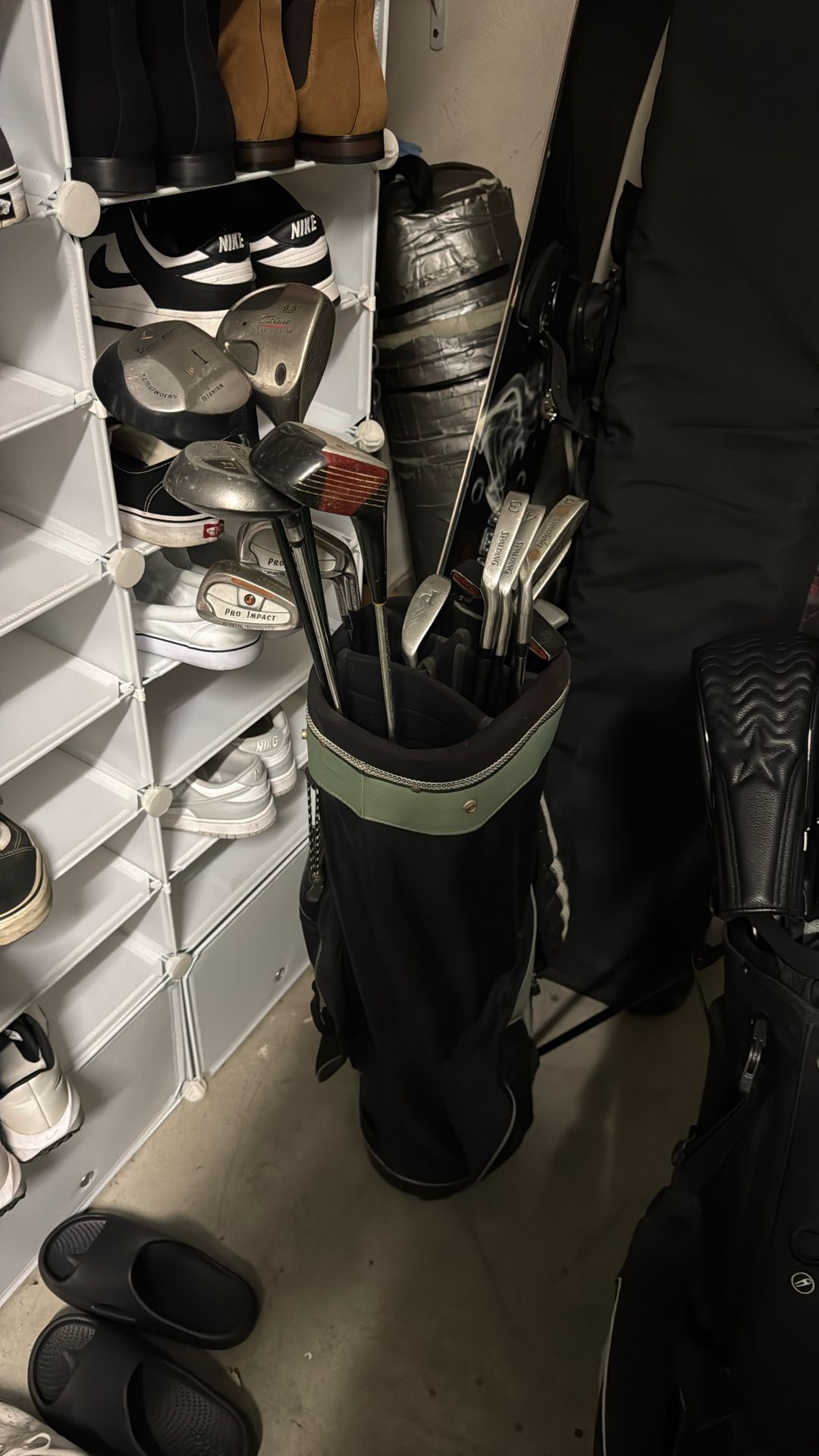 Golf Clubs And Bag