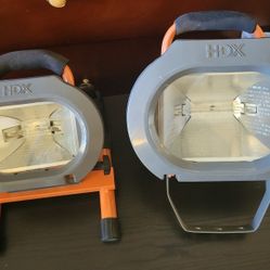 2 HDX Outdoor Lights