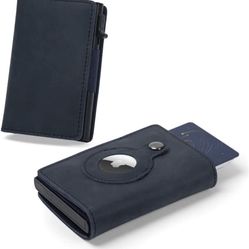 Air Tag Leather Wallet *AirTag Included*