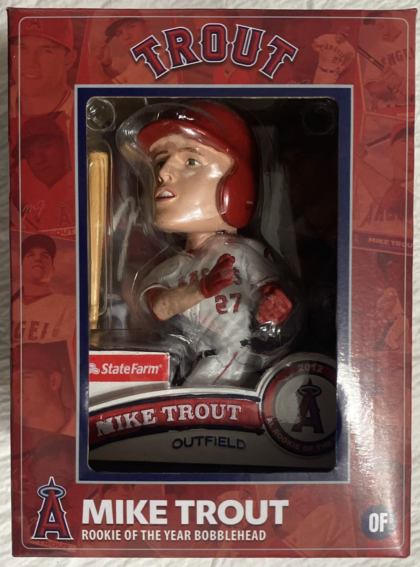 Mike Trout - Unopened Angels Rookie Of the Year Bobblehead